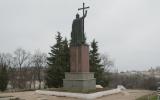Памятник князю Владимиру в Севастополе. Вид сзади