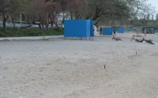 Омега. Благоустроенный городской пляж в Севастополе