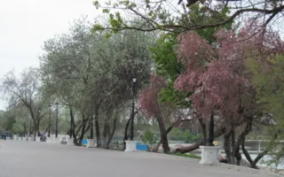 Омега. Благоустроенный городской пляж в Севастополе